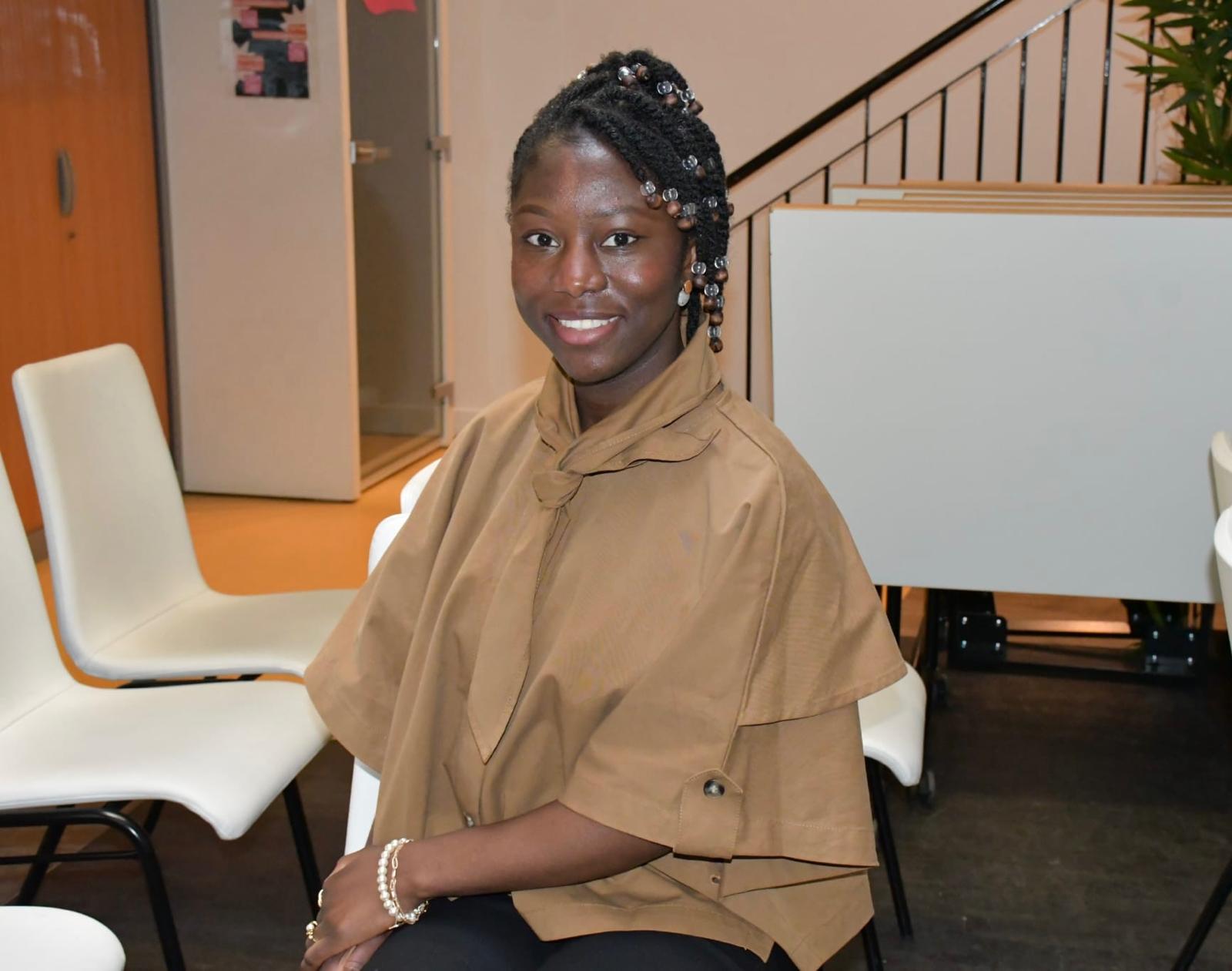 Portrait de la fondatrice